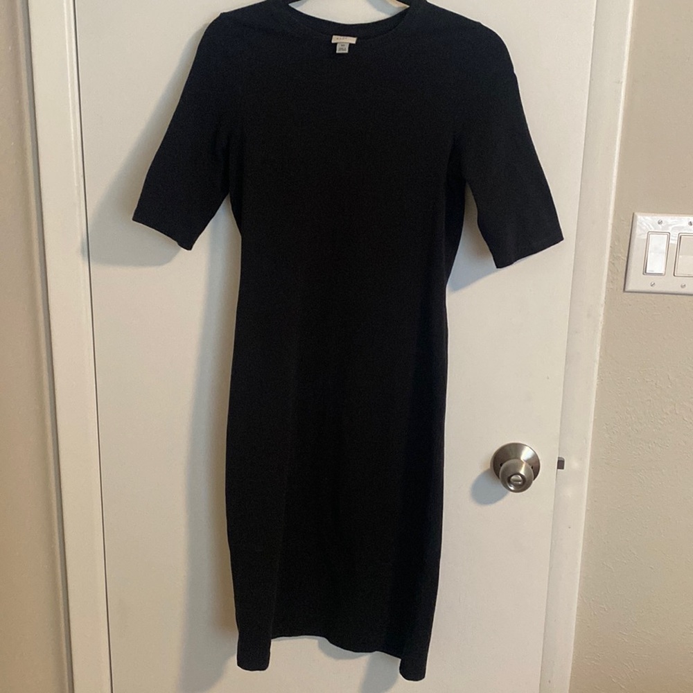 a new day Black Form-fitting Dress